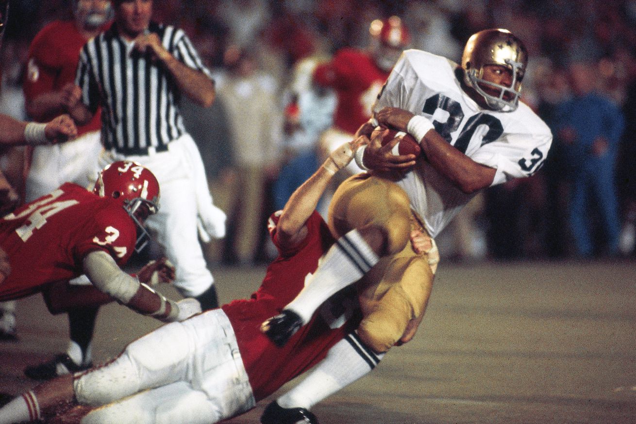 University of Notre Dame vs University of Alabama, 1973 Sugar Bowl