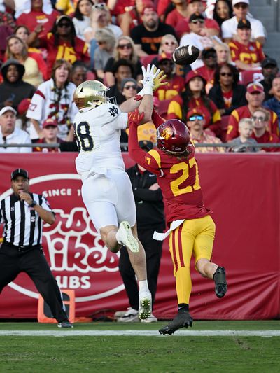 COLLEGE FOOTBALL: NOV 30 Notre Dame at USC