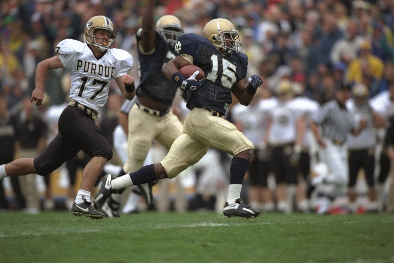 Allen Rossum Notre Dame