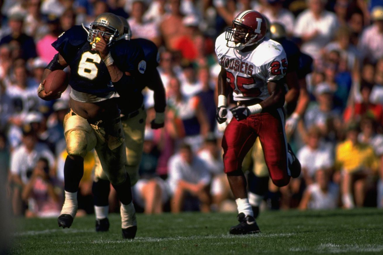 Notre Dame Jerome Bettis...