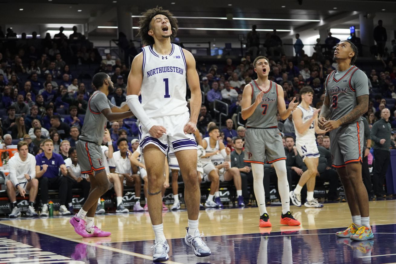 NCAA Basketball: Pepperdine at Northwestern