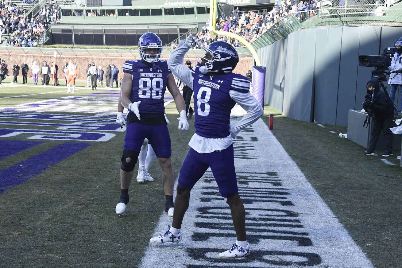 NCAA Football: Illinois at Northwestern