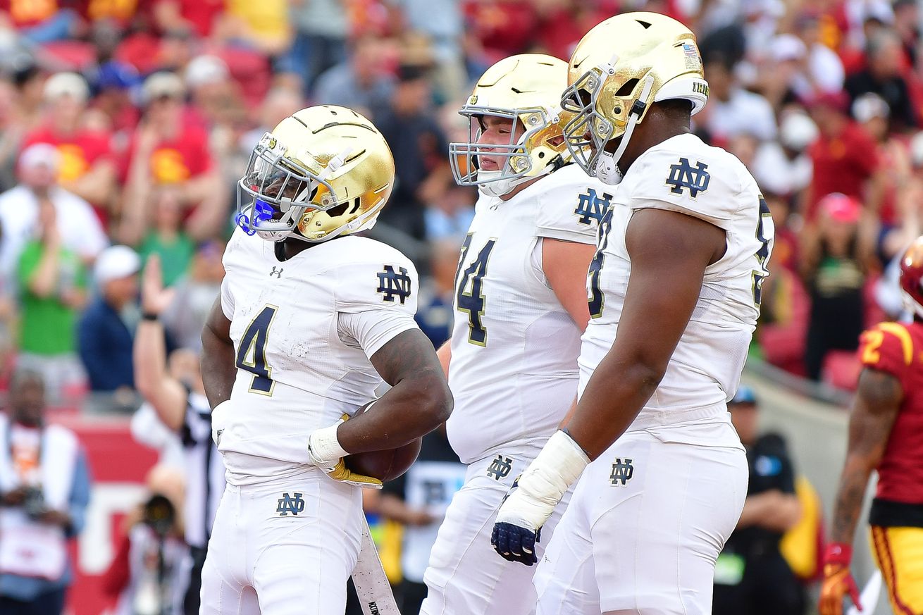 NCAA Football: Notre Dame at Southern California