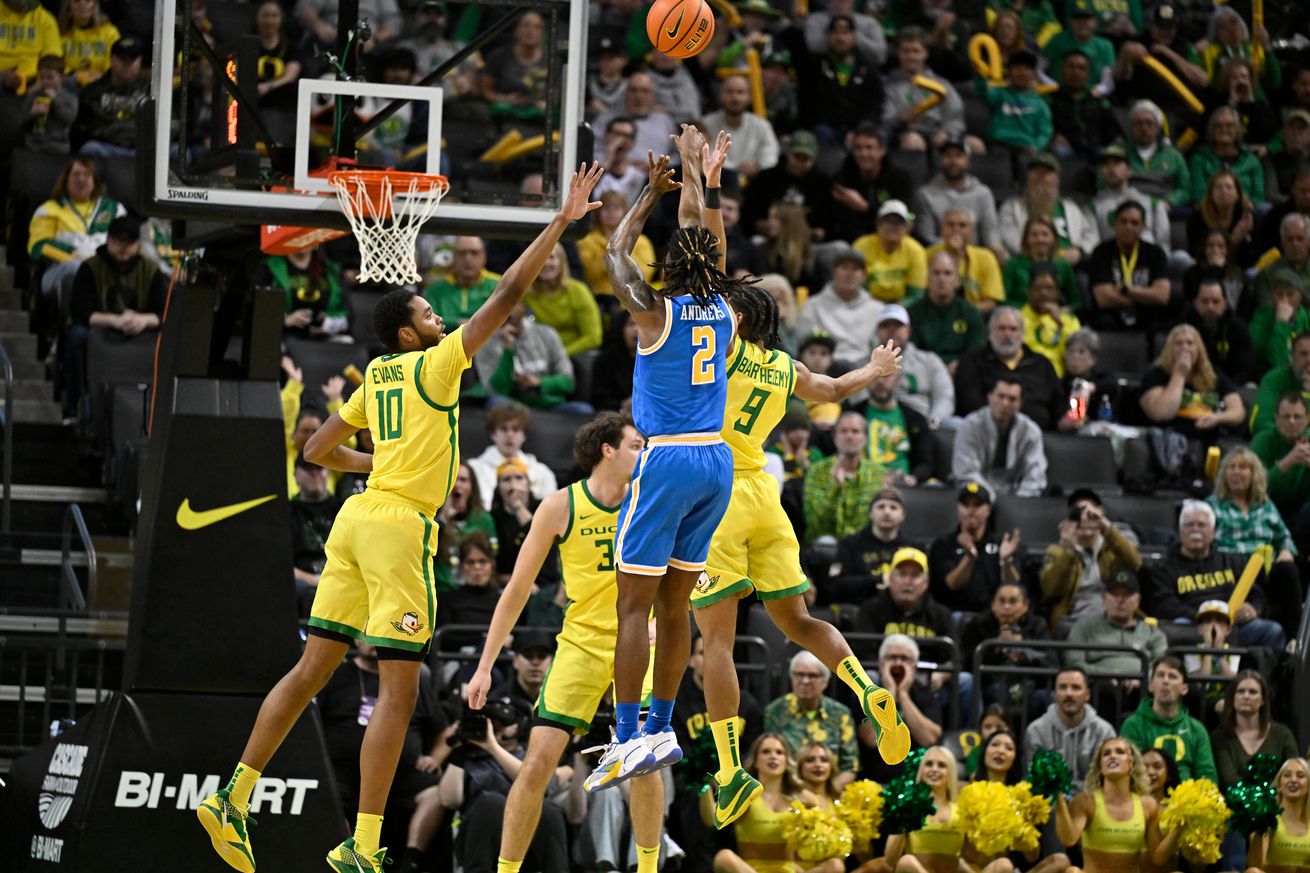 NCAA Basketball: UCLA at Oregon