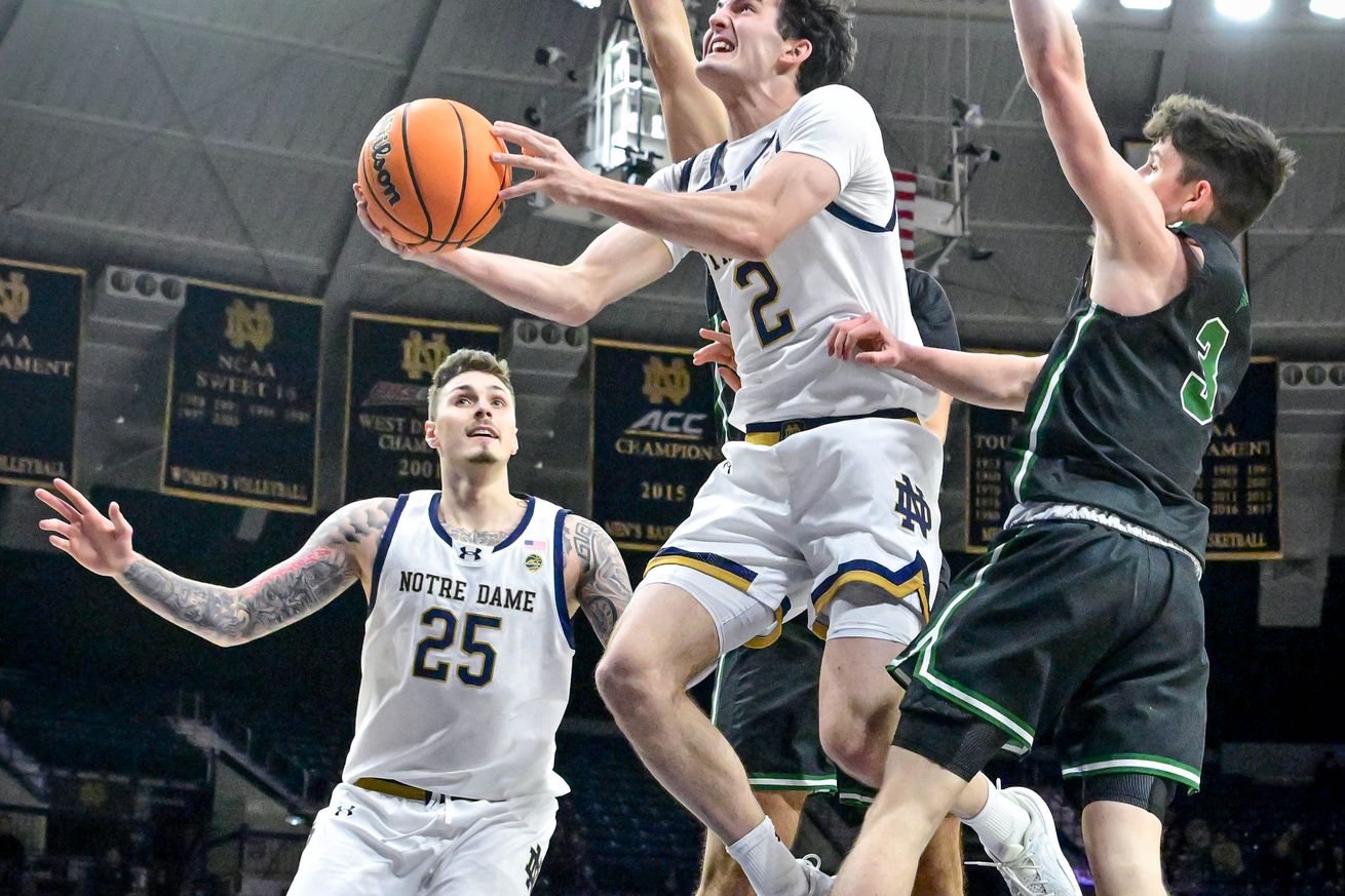 NCAA Basketball: Dartmouth at Notre Dame