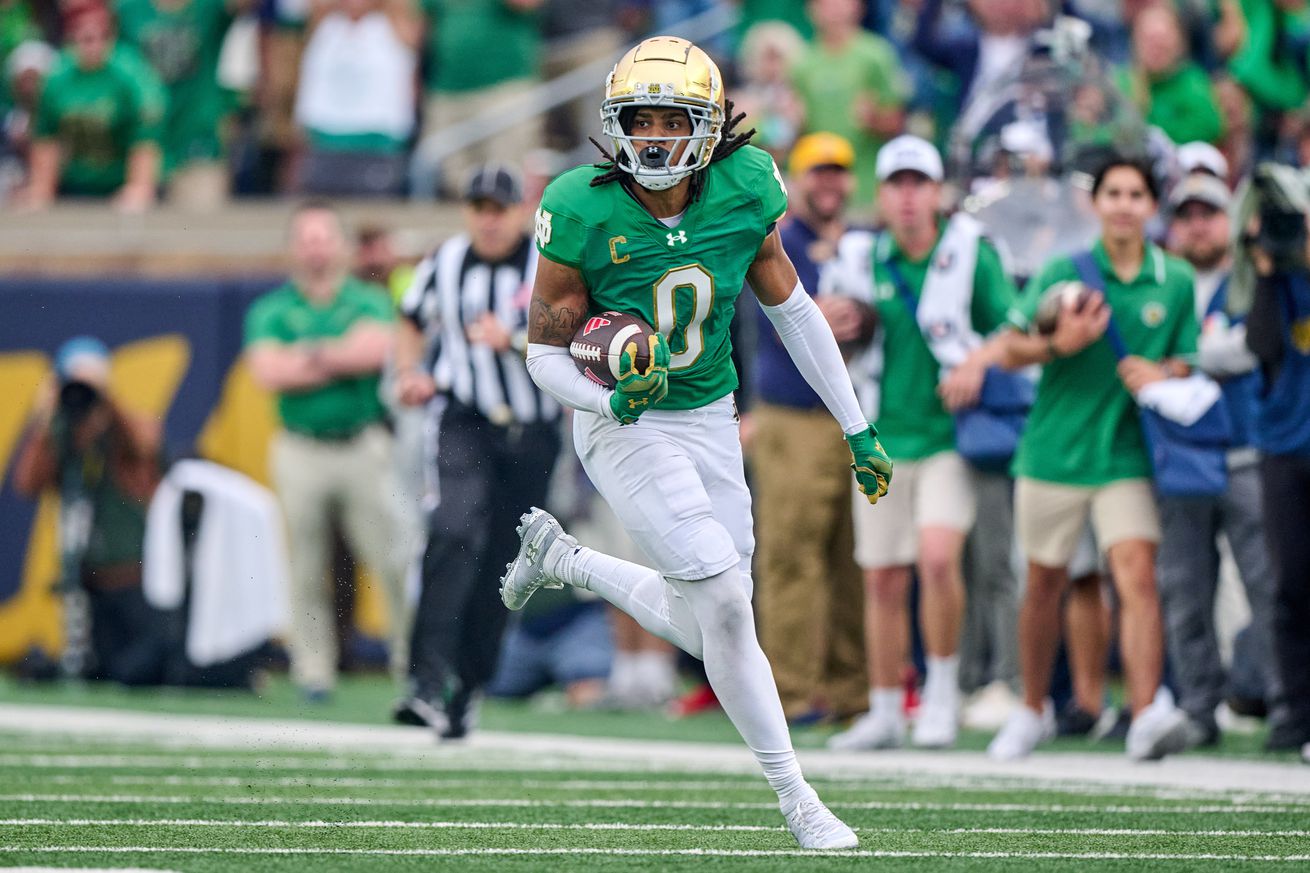 COLLEGE FOOTBALL: SEP 28 Louisville at Notre Dame