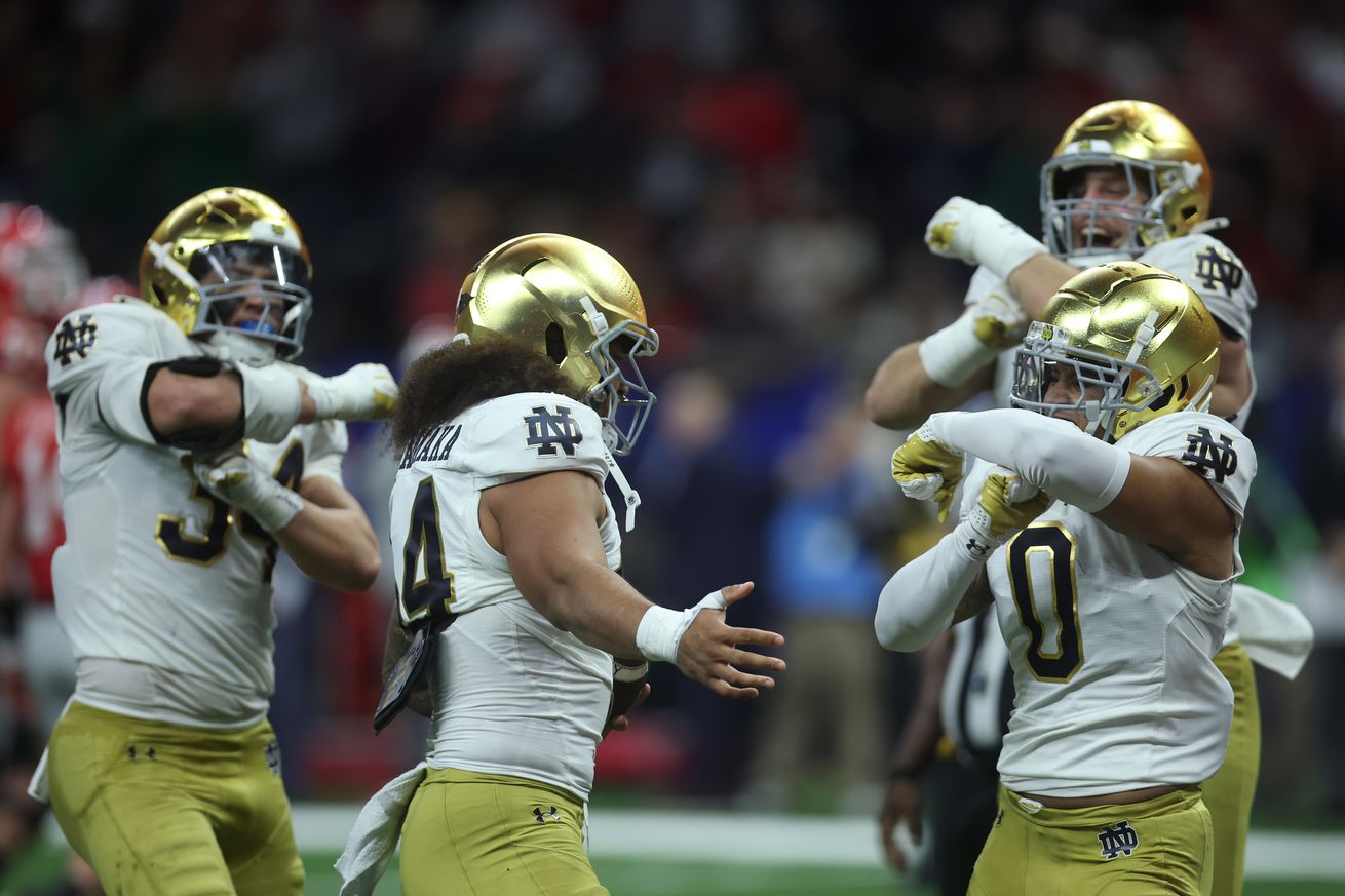 91st Allstate Sugar Bowl - Notre Dame v Georgia