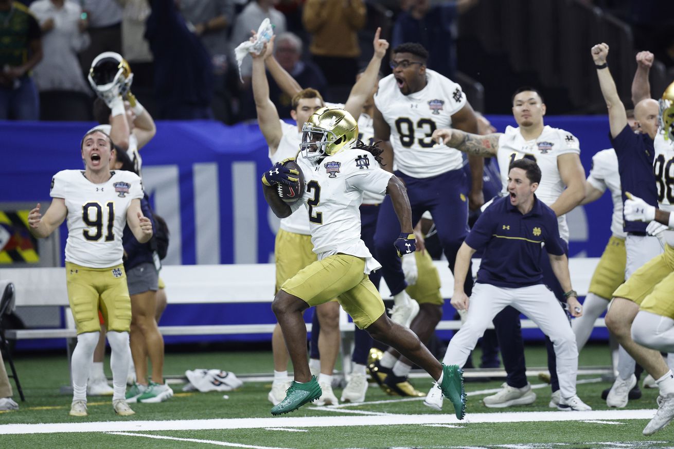 91st Allstate Sugar Bowl - Notre Dame v Georgia