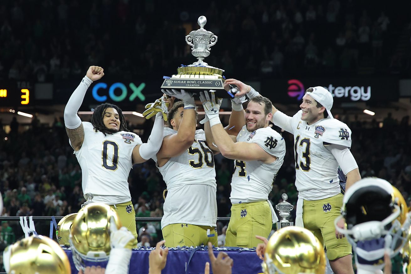 91st Allstate Sugar Bowl - Notre Dame v Georgia