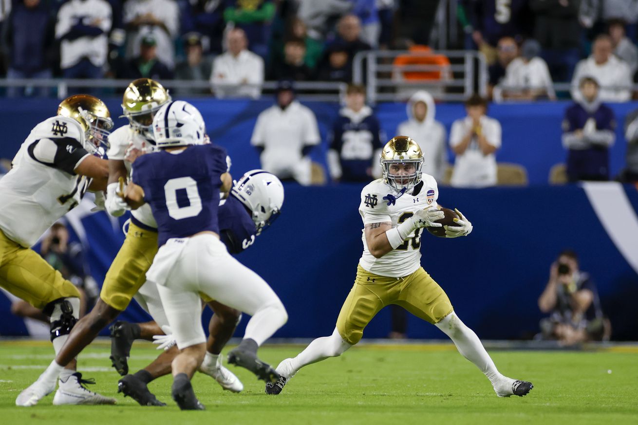 COLLEGE FOOTBALL: JAN 09 CFP Semifinal Capital One Orange Bowl - Notre Dame vs Penn State