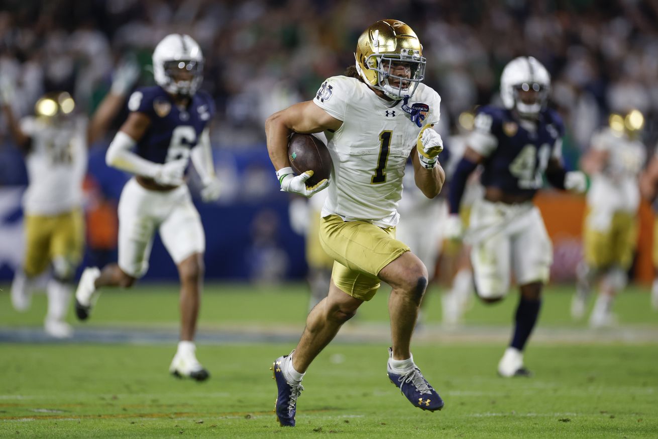 COLLEGE FOOTBALL: JAN 09 CFP Semifinal Capital One Orange Bowl - Notre Dame vs Penn State