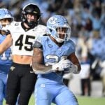 Omarian Hampton, running back UNC