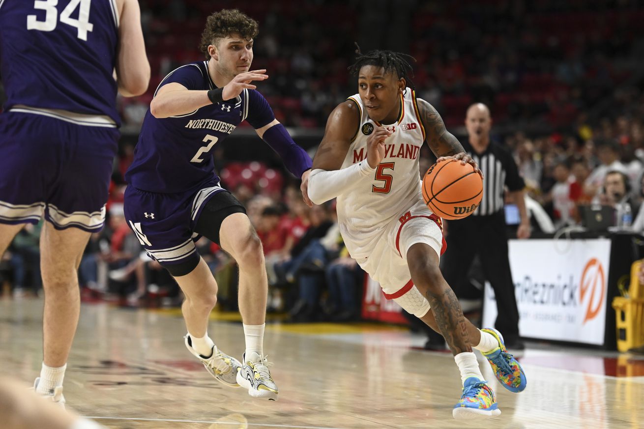 NCAA Basketball: Northwestern at Maryland