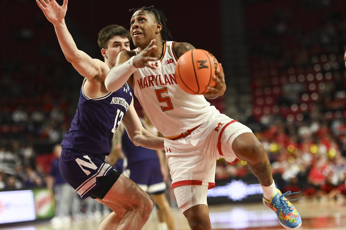 NCAA Basketball: Northwestern at Maryland