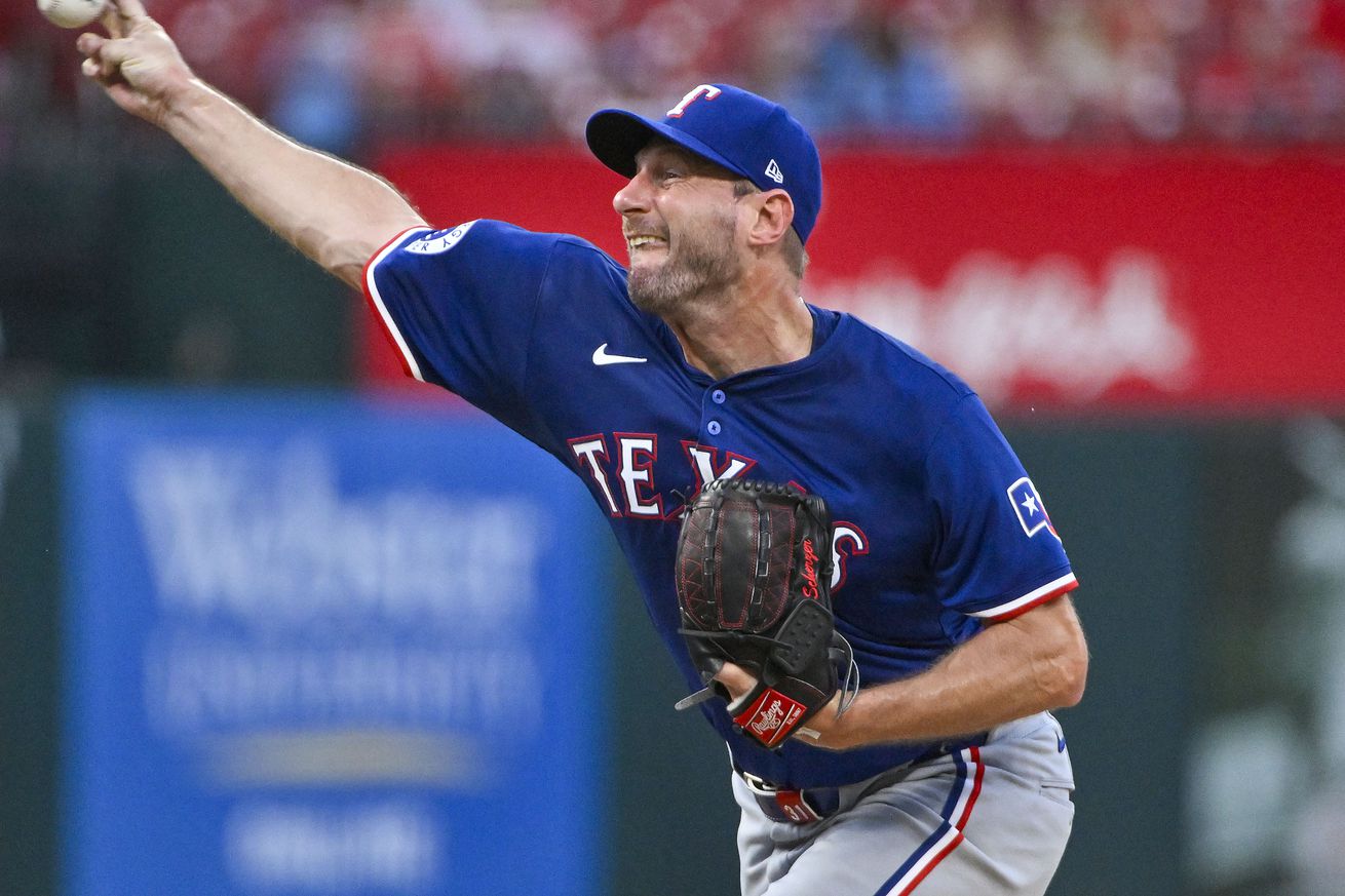 MLB: Texas Rangers at St. Louis Cardinals