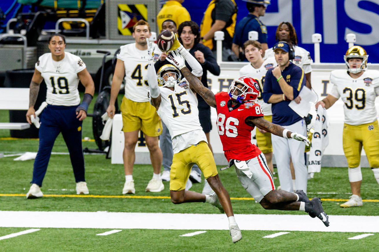 NCAA Football: Sugar Bowl-Notre Dame at Georgia