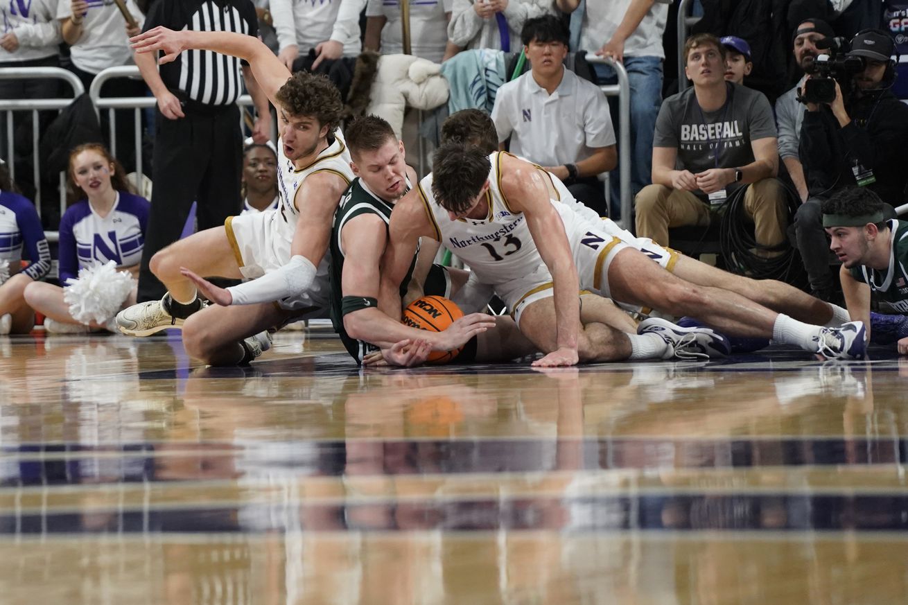 NCAA Basketball: Michigan State at Northwestern