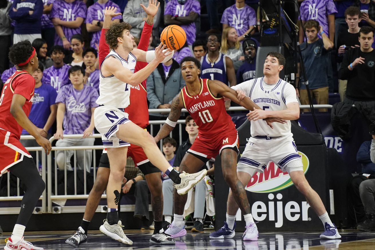 NCAA Basketball: Maryland at Northwestern