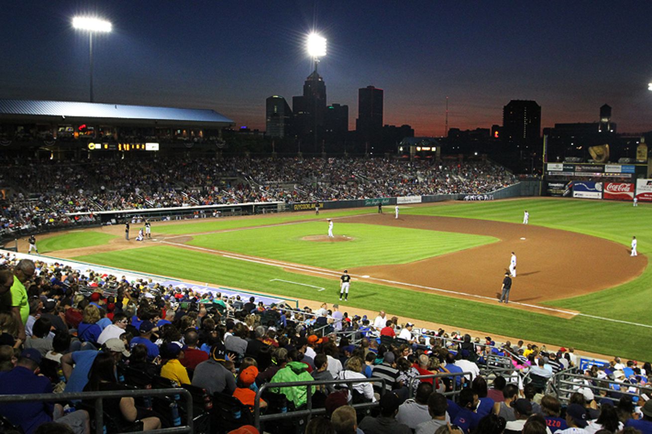 Principal Park in Des Moines, home of the Iowa Cubs