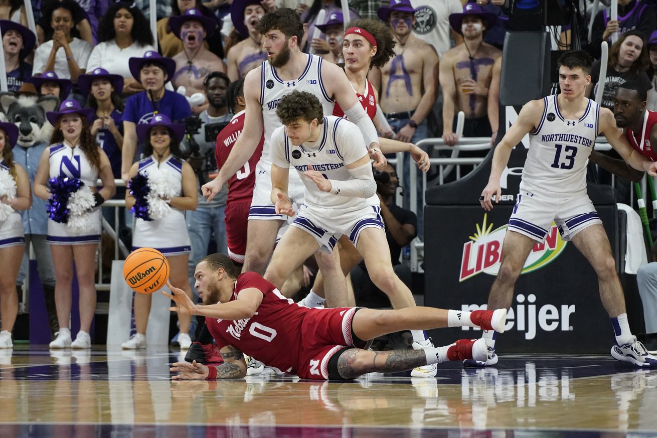 NCAA Basketball: Nebraska at Northwestern