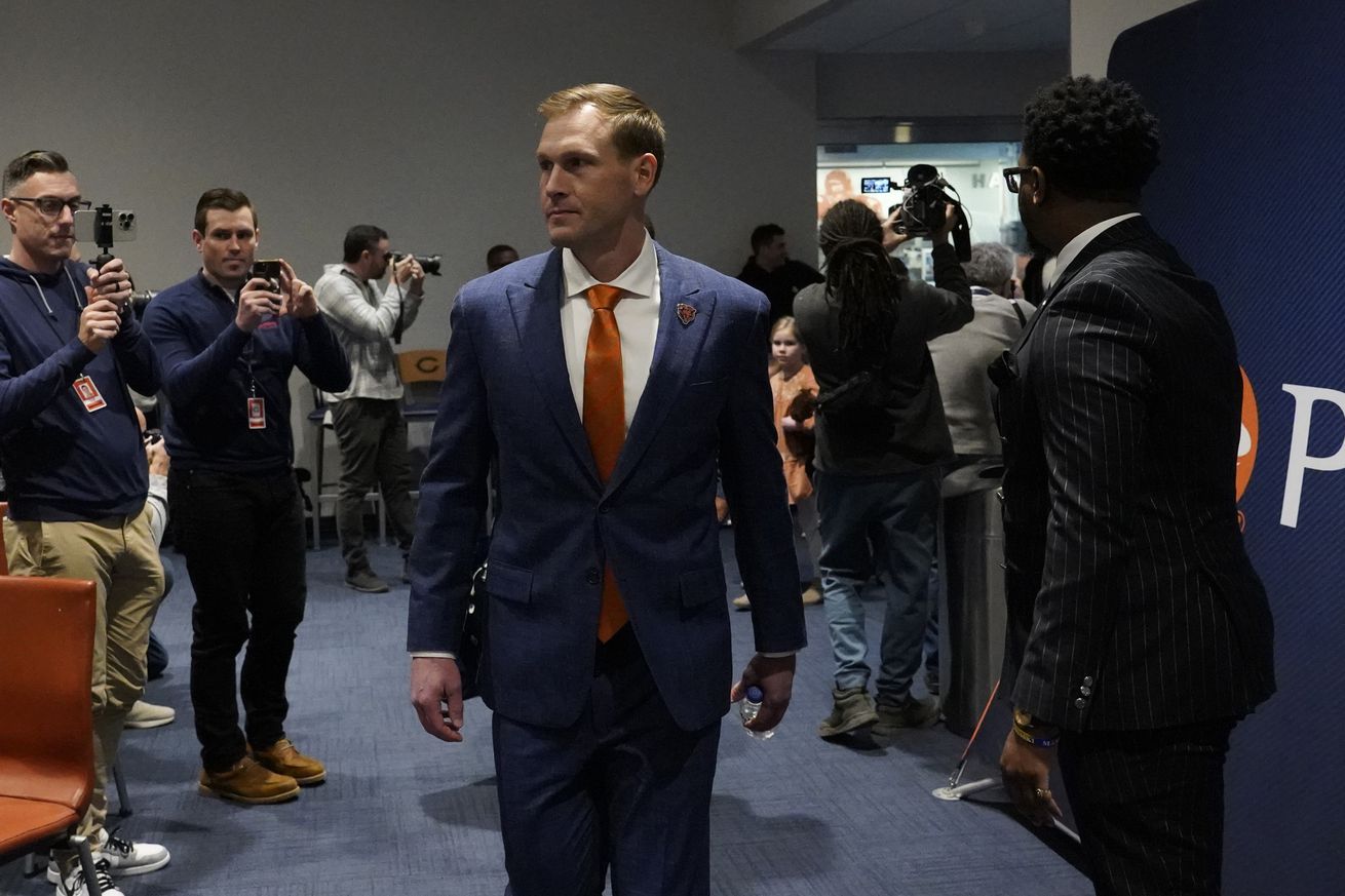 NFL: Chicago Bears Head Coach Ben Johnson Introductory Press Conference