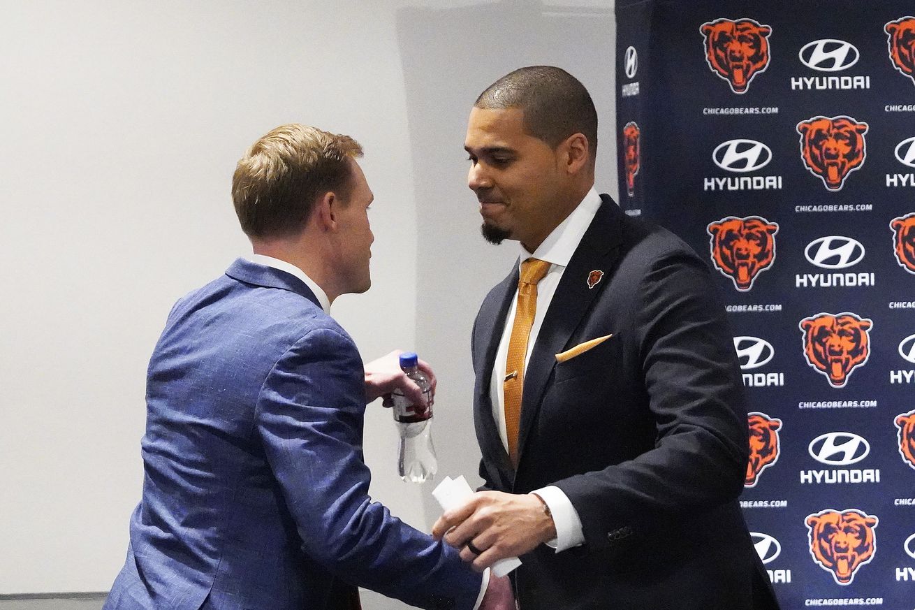 NFL: Chicago Bears Head Coach Ben Johnson introductory press conference