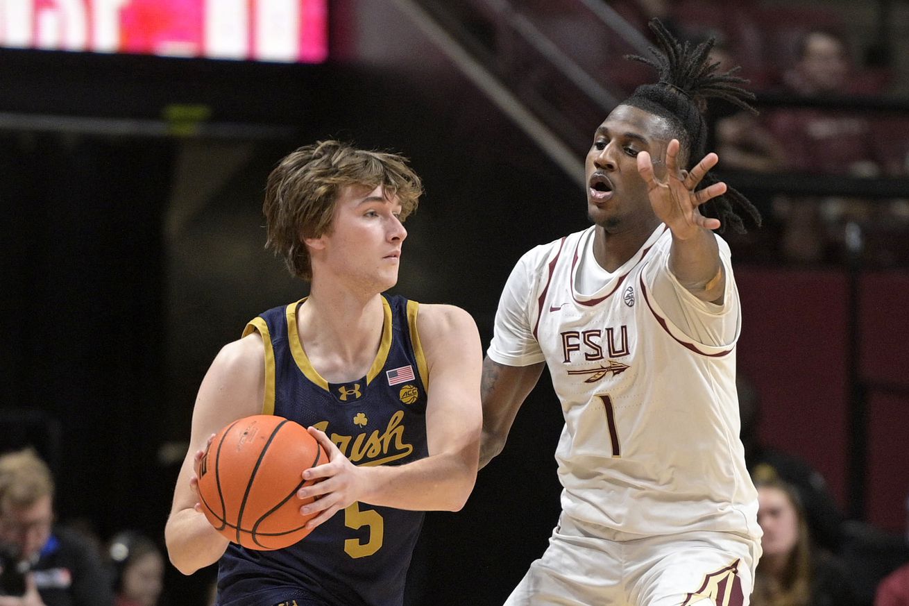 NCAA Basketball: Notre Dame at Florida State