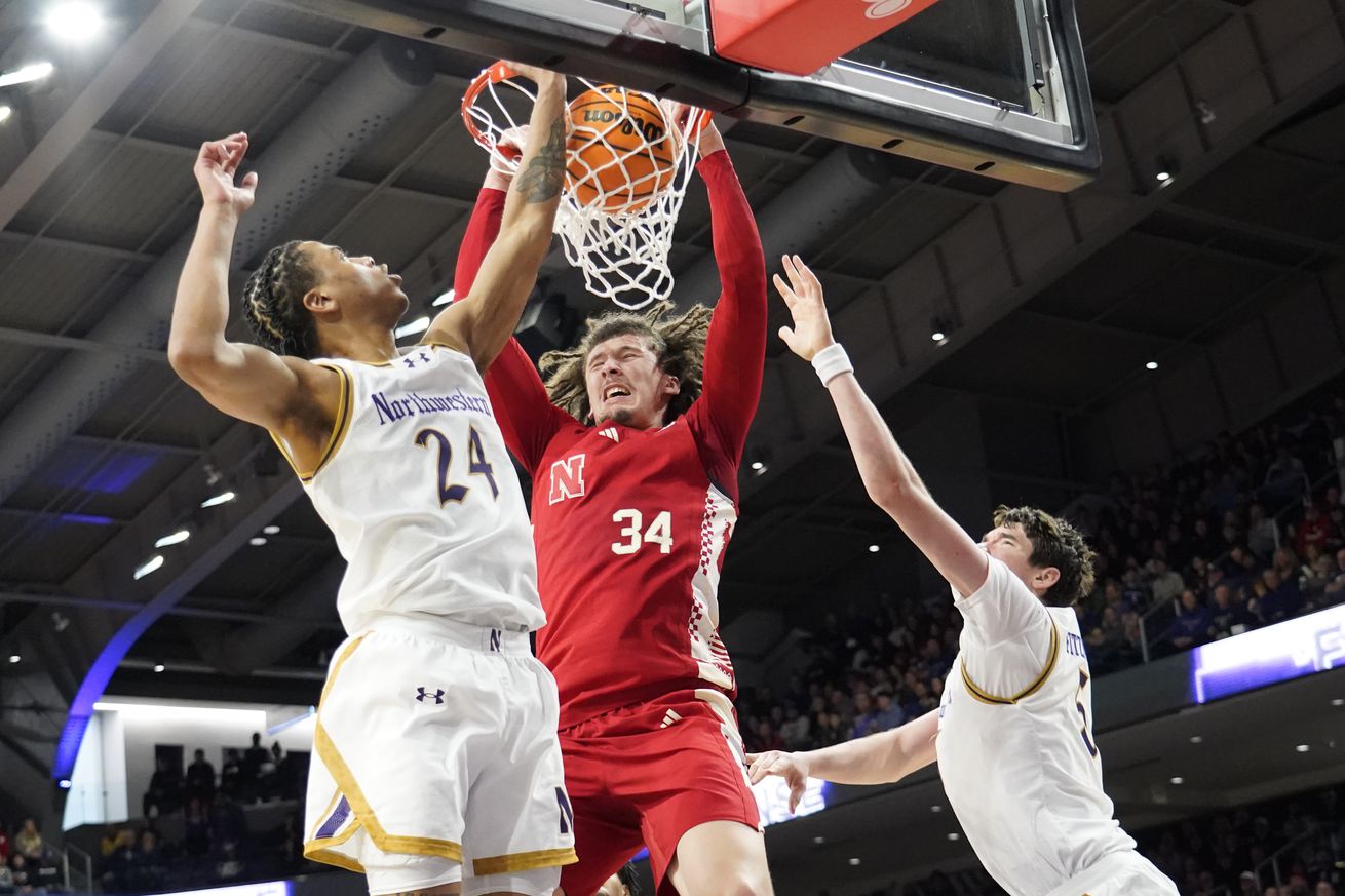 NCAA Basketball: Nebraska at Northwestern