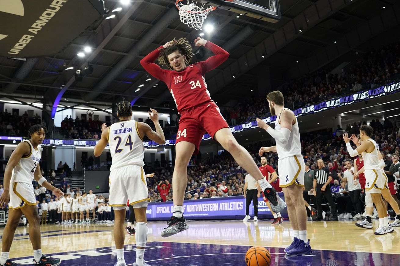 NCAA Basketball: Nebraska at Northwestern