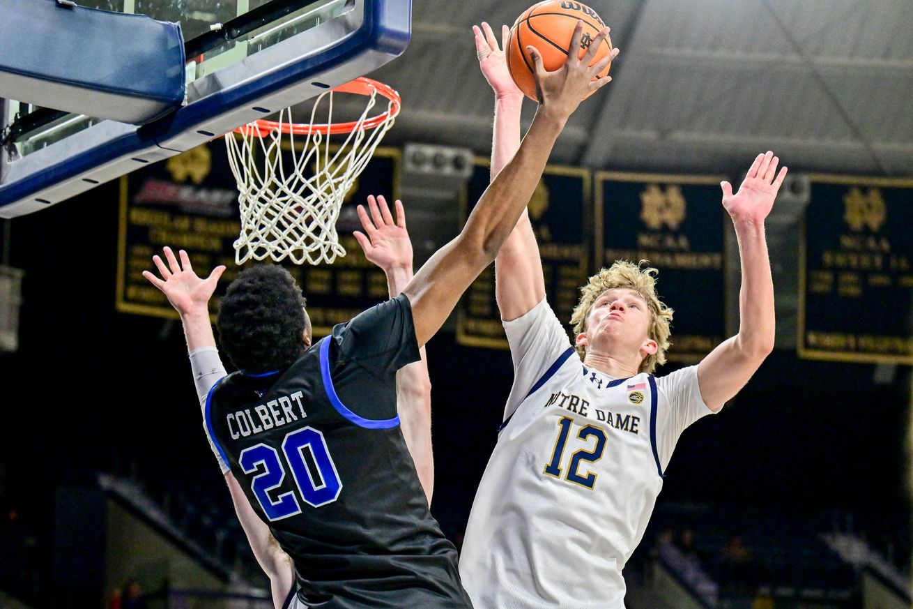 NCAA Basketball: Southern Methodist at Notre Dame