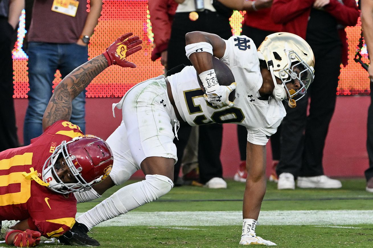 COLLEGE FOOTBALL: NOV 30 Notre Dame at USC