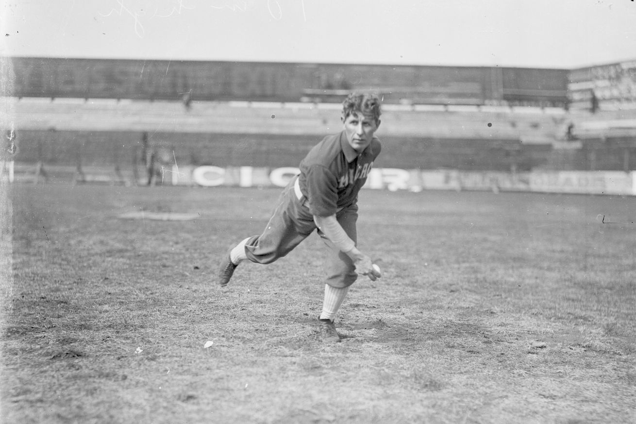 Jones, A Sox Player, Warms Up